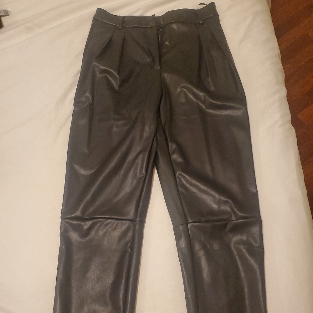 Women's leather pants